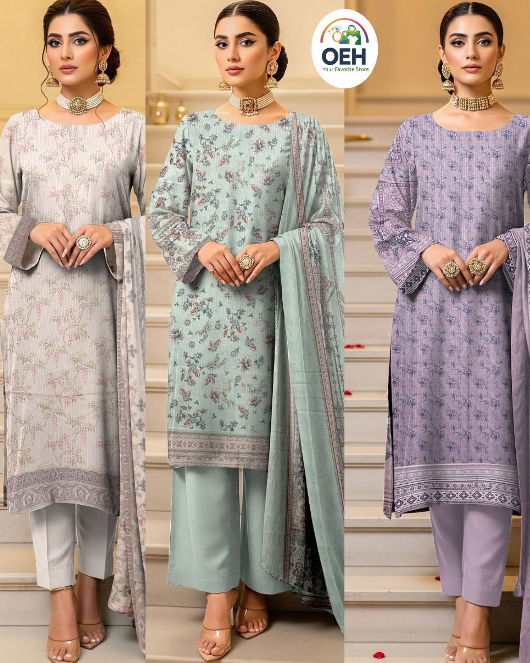 Premium Doria Digital Print Volume