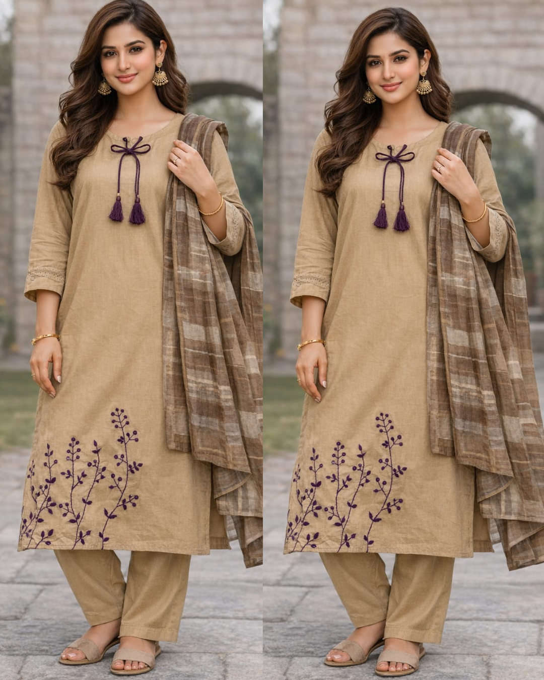 3 Piece Embroidered Lawn Suit