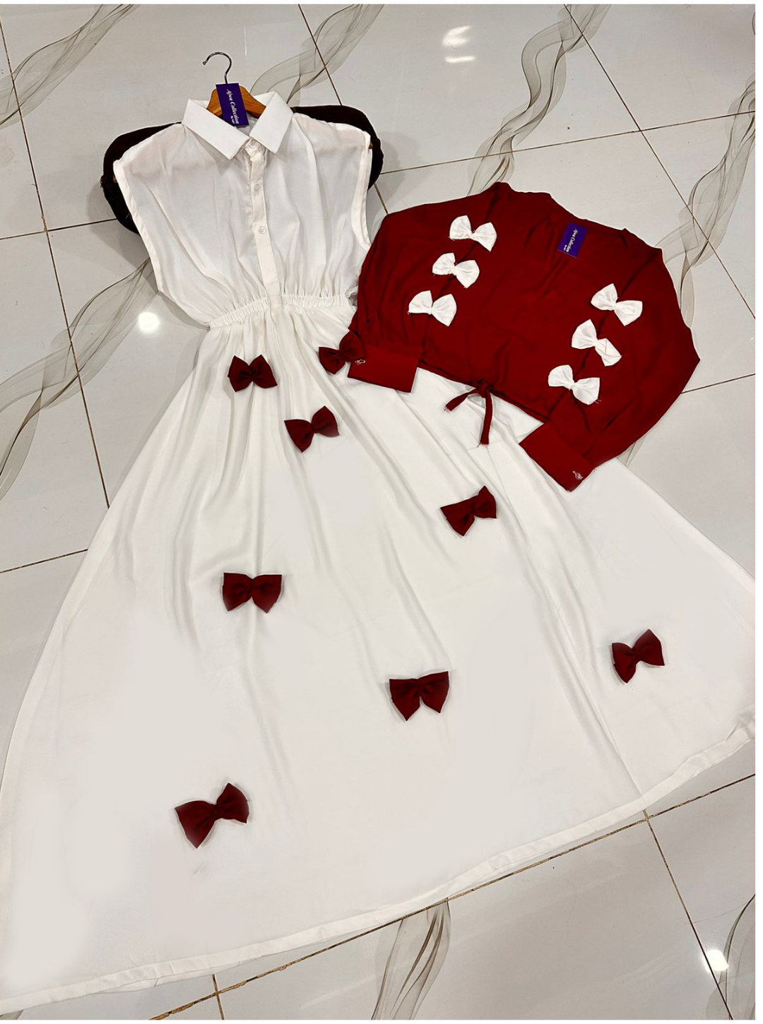 Georgette Top & Maxi Set