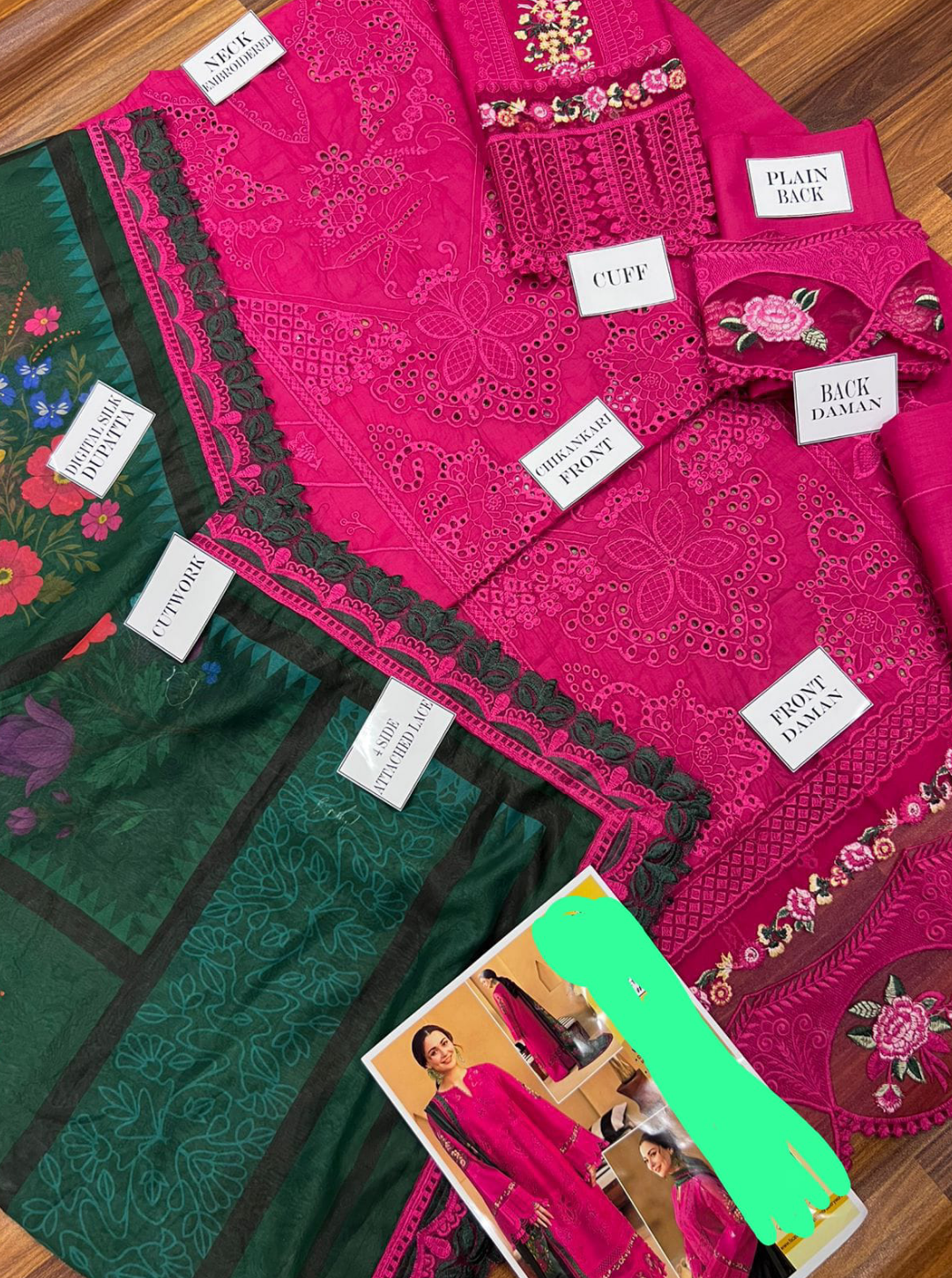 Chikankari Embroidered Lawn Suit