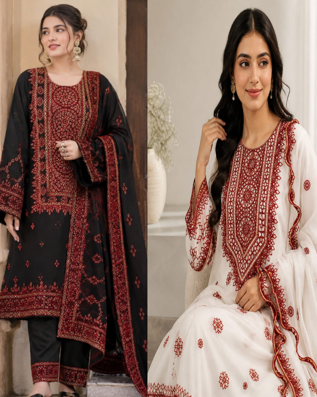 Sindhi Traditional Heavy Embroidered Collection