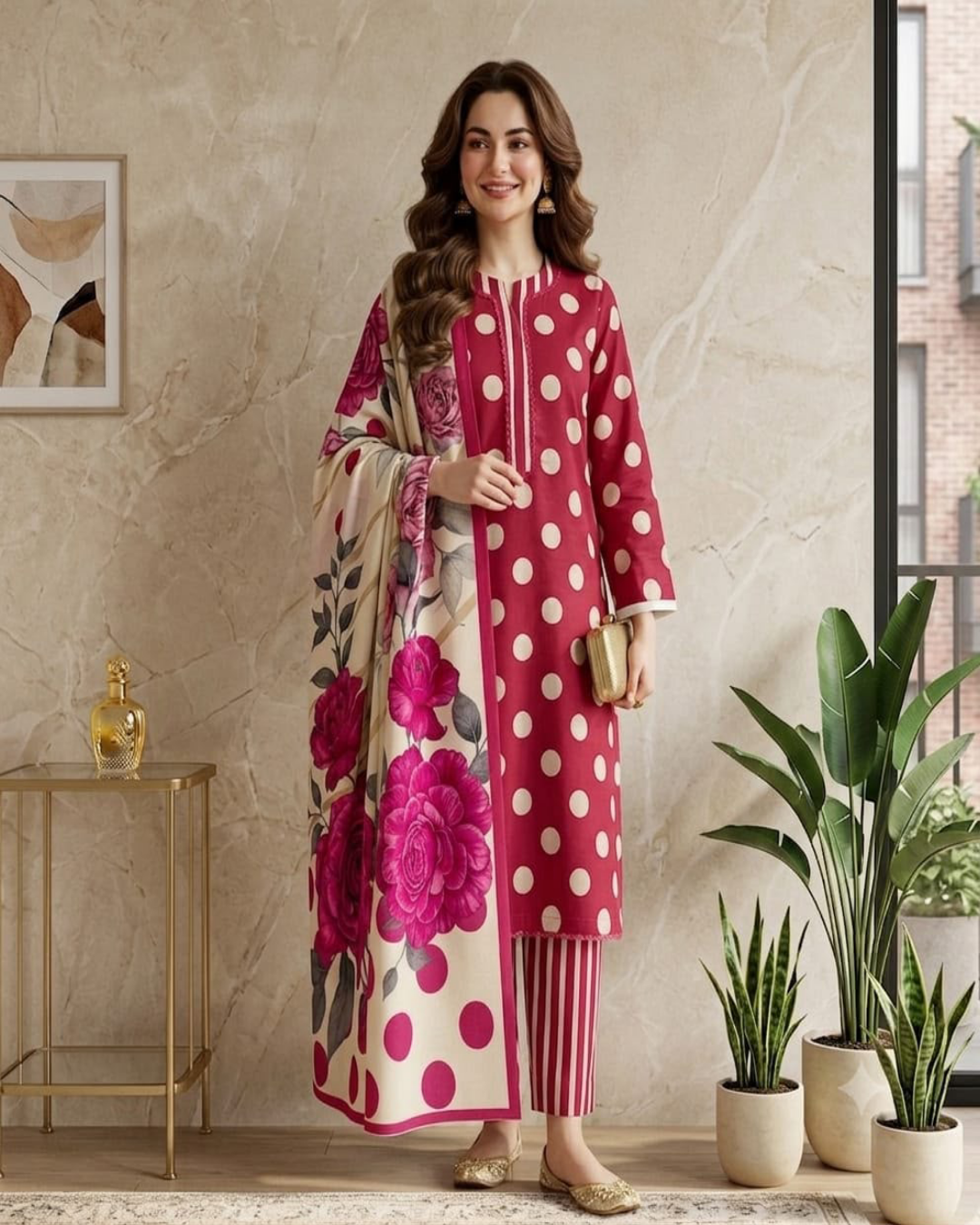Bonanza Satrangi Stitched